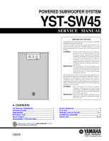 Yamaha YSTSW-45-Service-Manual 